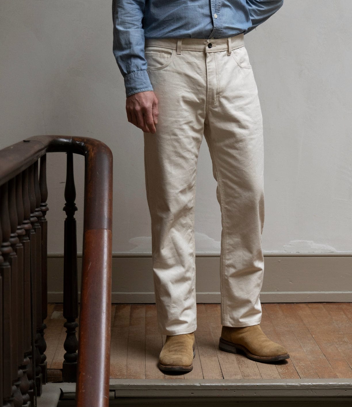 Standard 5-Pocket Pant Undyed Apparel Best Made Co