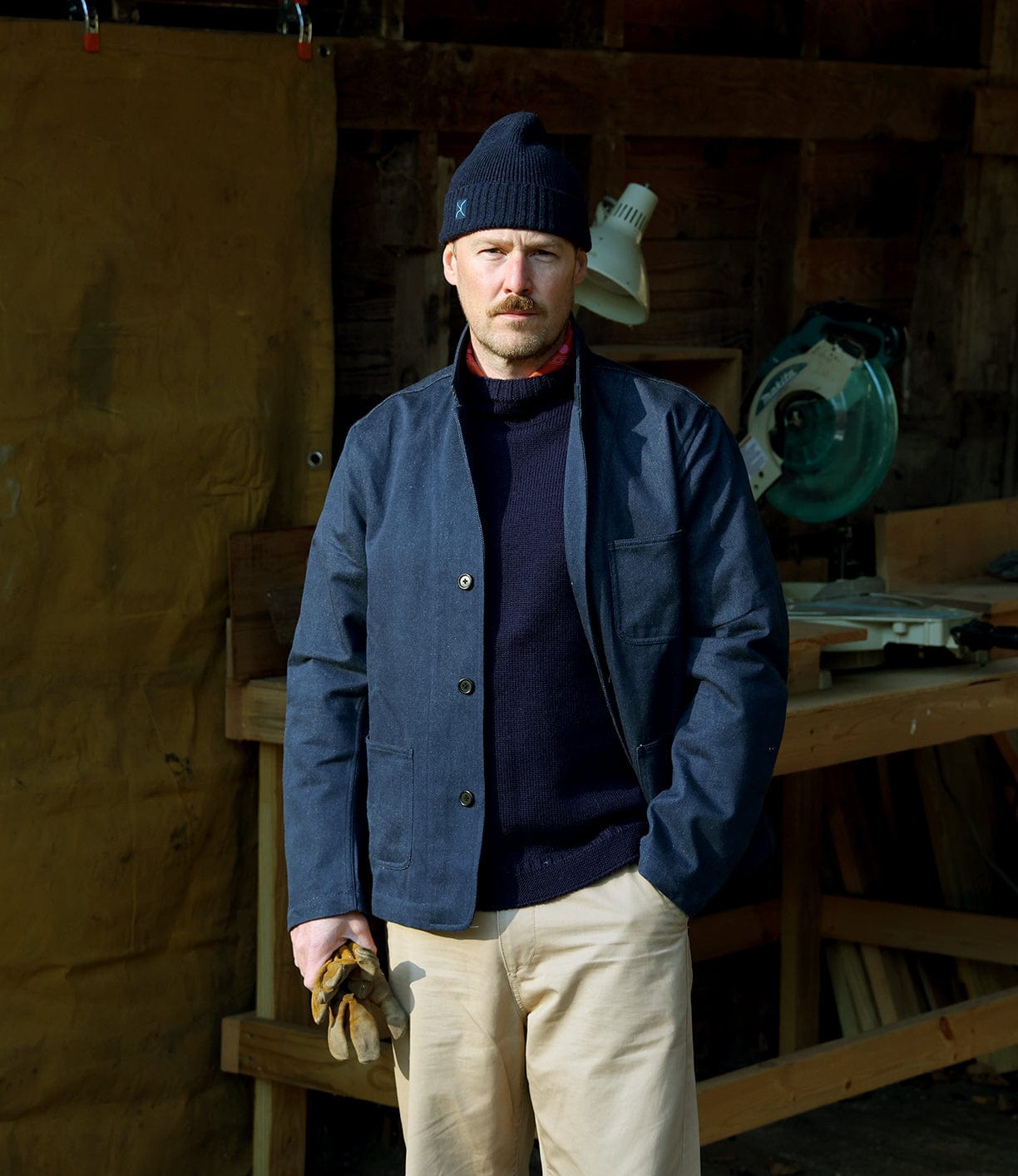 Selvedge Blue Studio Jacket Apparel Best Made Co