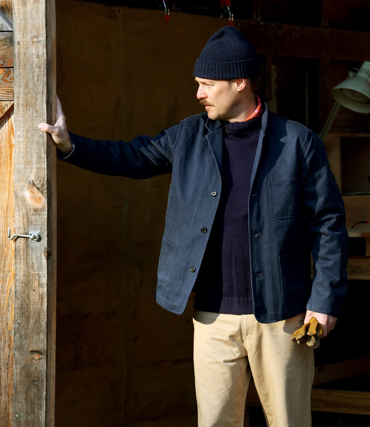 Selvedge Blue Studio Jacket Apparel Best Made Co