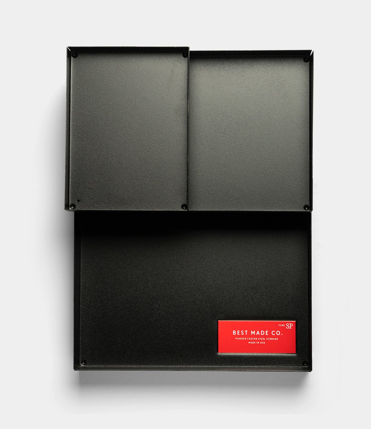 Spare Parts Trays (Set of 3) - Matte Black Workshop Best Made Co