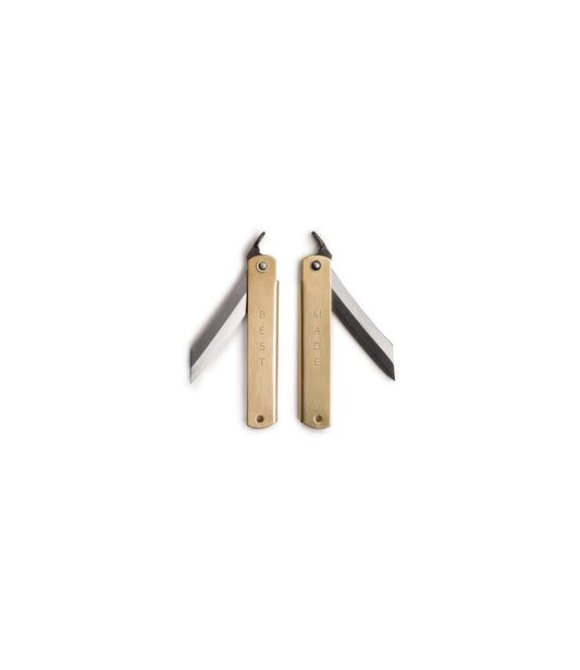 Brass Higo Knives Axes / Knives Best Made Co
