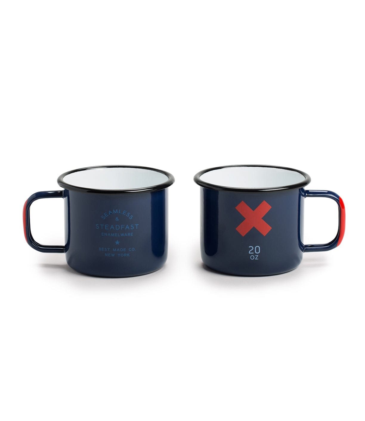 Seamless Steadfast Enamel 20-oz Mugs Camp Best Made Company Archive