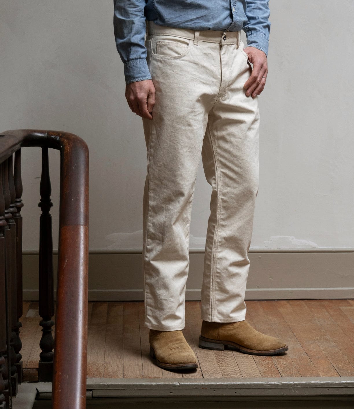 Standard 5-Pocket Pant Undyed Apparel Best Made Co