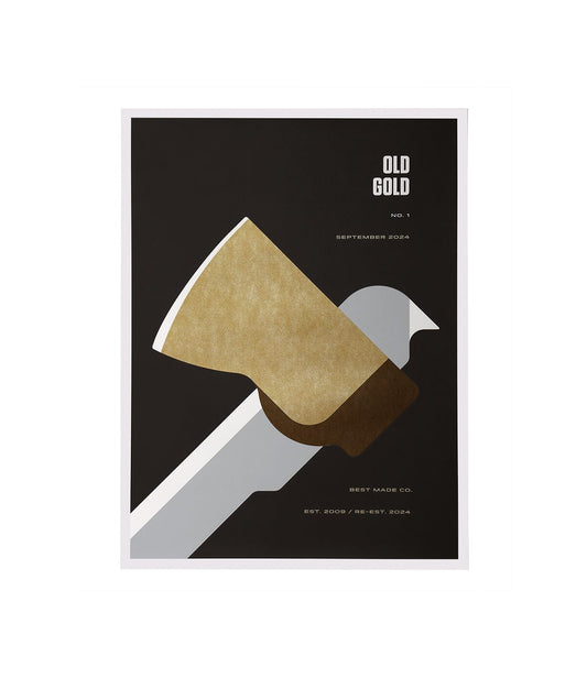 “Good as Gold” Silk-Screened Poster Limited Edition Print Best Made Co