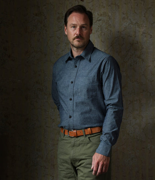 Best Made Co. chambray shirt