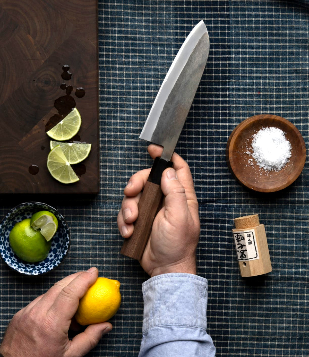 Aogami Santoku Knife