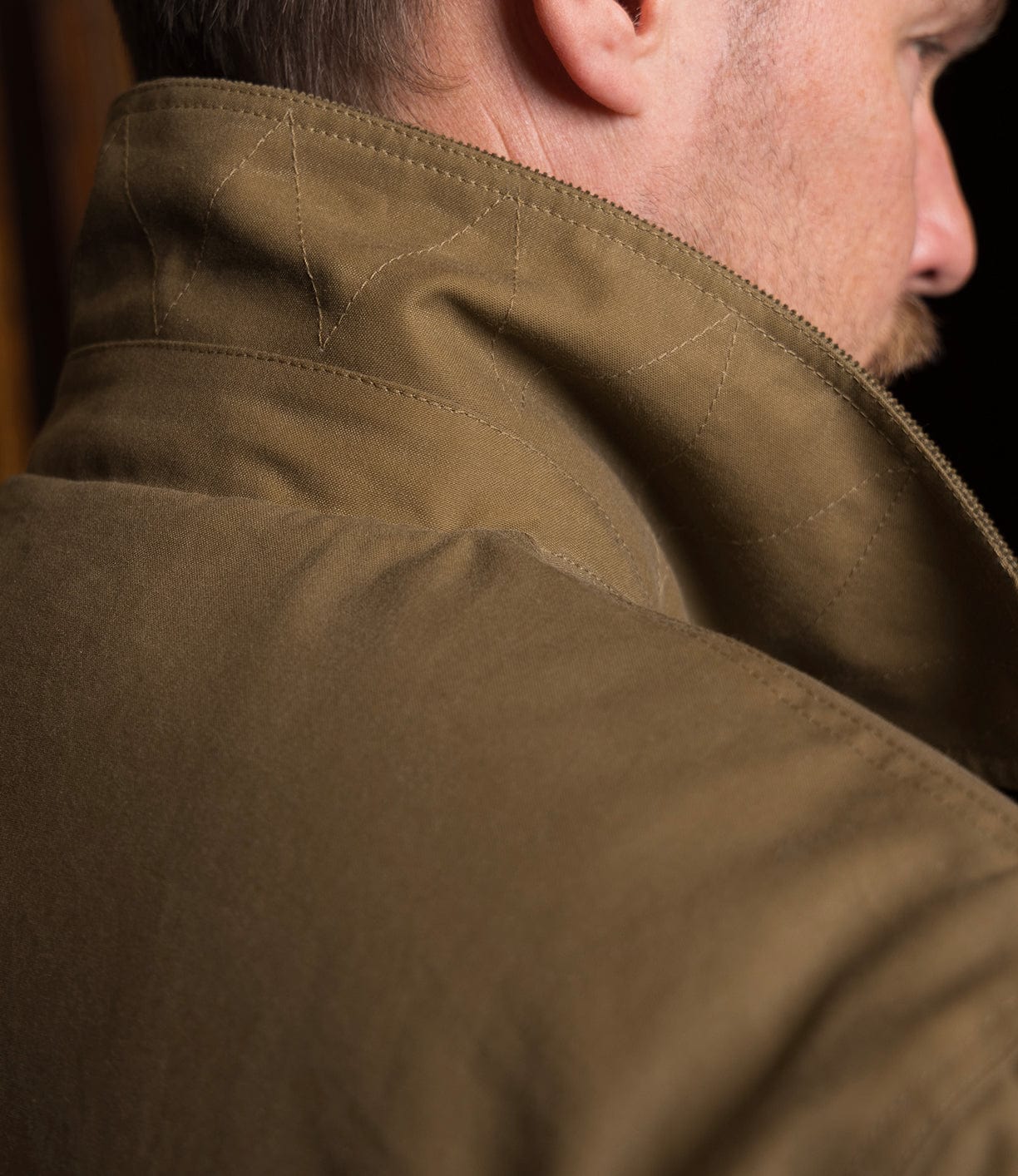 Wool-Lined Waxed Field Jacket Tan – Best Made Company