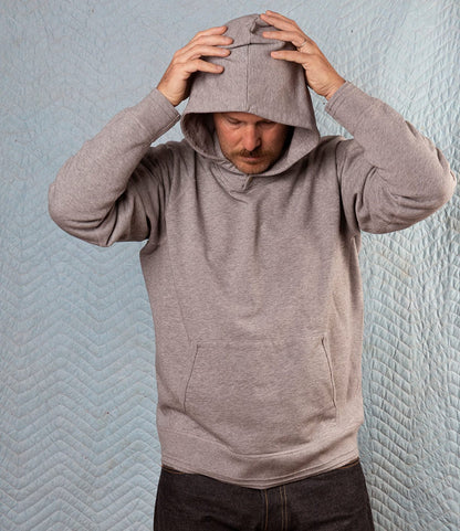 SRS Hooded Heather Gray Apparel Best Made Co.