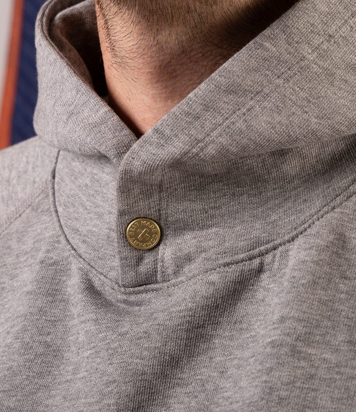 SRS Hooded Heather Gray Apparel Best Made Co.