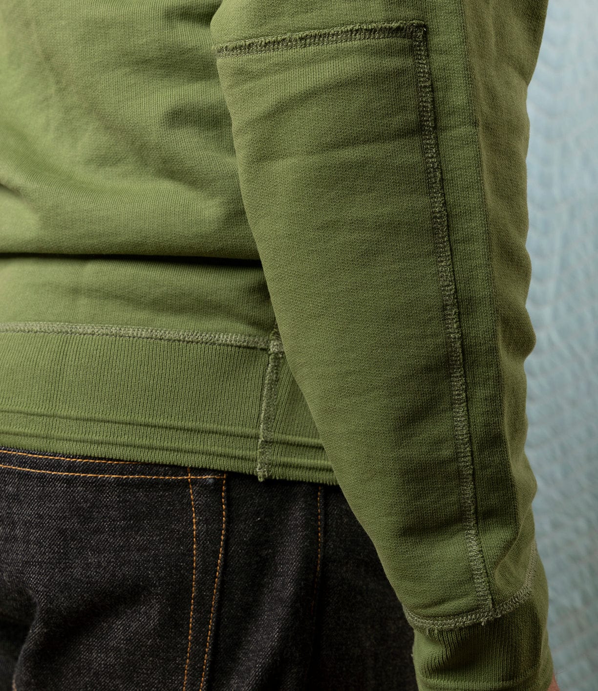 SRS Crewneck Olive Drab Apparel Best Made Co.