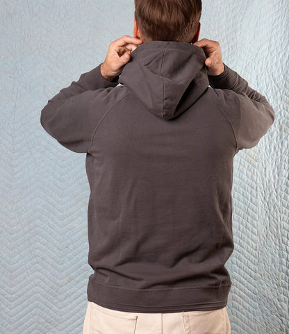 SRS Hooded Faded Black Apparel Best Made Co.