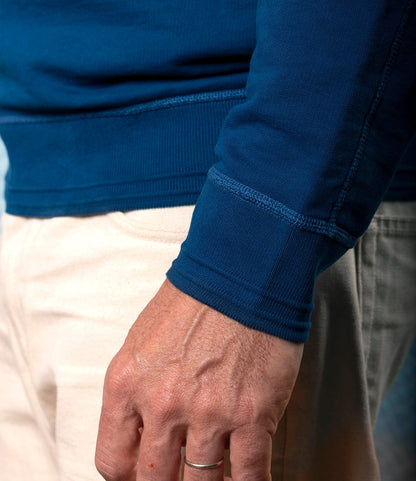 SRS Crewneck Signal Blue Apparel Best Made Co.