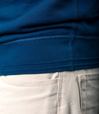 SRS Crewneck Signal Blue Apparel Best Made Co.