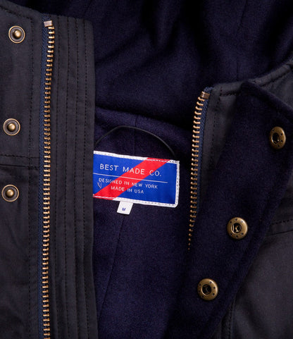 Blanket Lined Waxed Parka Outerwear Best Made Company Archive