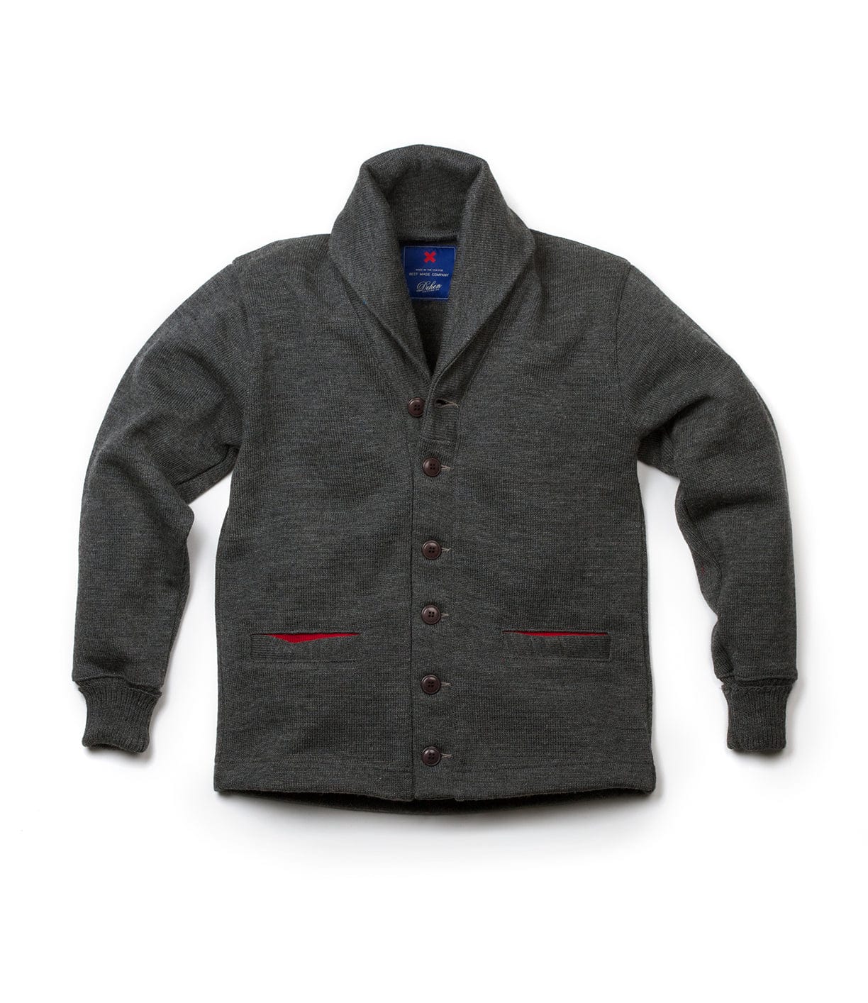 Dehen Shawl Neck Sweater Tops Best Made Company Archive
