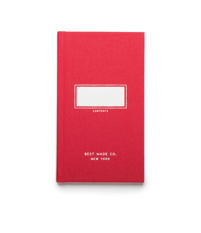 Hardcover Pocket Notebook Workshop Best Made Company Archive