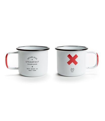 Seamless Steadfast Enamel 20-oz Mugs Camp Best Made Company Archive