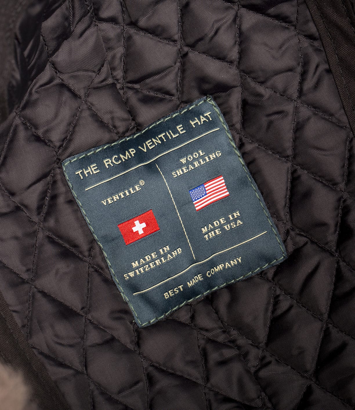 Ventile Shearling RCMP Hat Accessories Best Made Company Archive